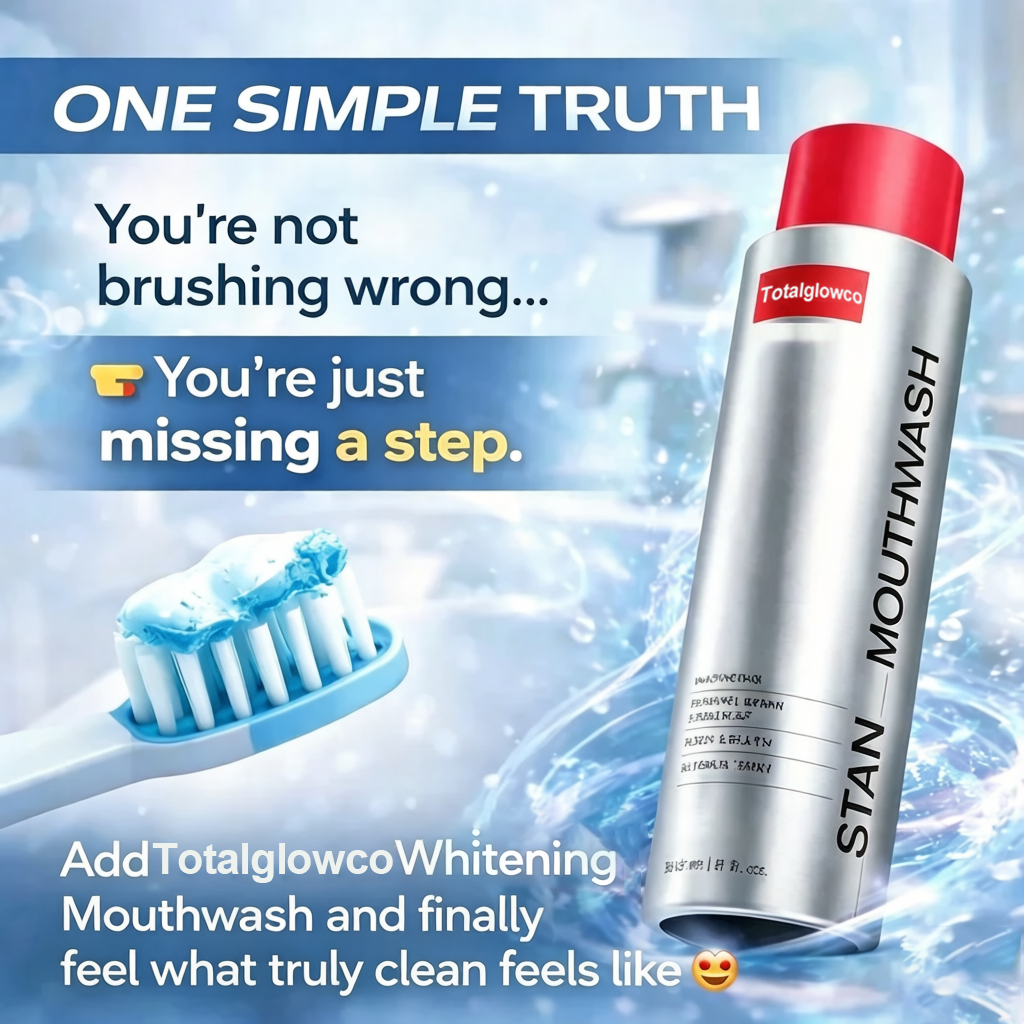 ✨ Totalglowco Mouthwash｜Not Just Fresher Breath — A Truly Deep Clean Feeling 🦷💜