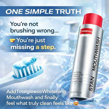 ✨ Totalglowco Mouthwash｜Not Just Fresher Breath — A Truly Deep Clean Feeling 🦷💜